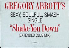 Load image into Gallery viewer, Gregory Abbott : Shake You Down (12&quot;)