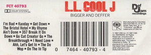L.L. Cool J* : Bigger And Deffer (Cass, Album, Bei)