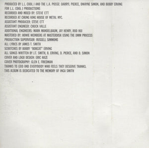 L.L. Cool J* : Bigger And Deffer (Cass, Album, Bei)