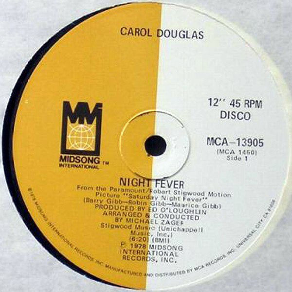 Carol Douglas : Night Fever (12
