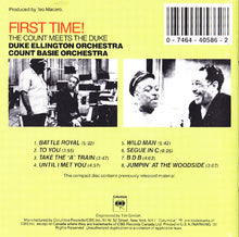 Load image into Gallery viewer, Duke Ellington And Count Basie : First Time! The Count Meets The Duke (CD, Album, RE, RM)