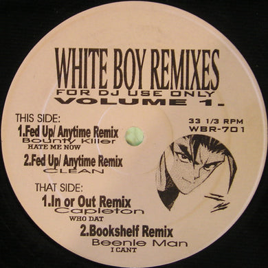 Various : White Boy Remixes Volume 1. (12