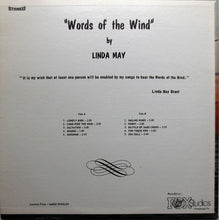 Load image into Gallery viewer, Linda May : Words Of The Wind (LP)