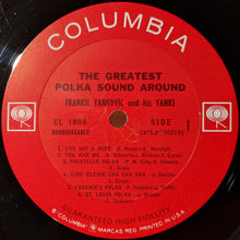 Load image into Gallery viewer, Frankie Yankovic And His Yanks : The Greatest Polka Sound Around (LP, Album, Mono)