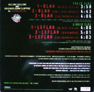 The Fabulous Five Featuring Heltah Skeltah And Originoo Gunn Clappaz* : Blah / Leflah (12", Single)