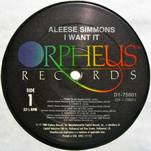 Load image into Gallery viewer, Aleese Simmons : I Want It (LP, Album)