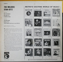 Load image into Gallery viewer, Stan Getz : The Melodic Stan Getz (LP, Comp, Mono)