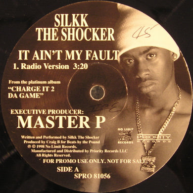 Silkk The Shocker : It Ain't My Fault (12