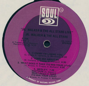 Junior Walker & The All Stars : Live (LP, Album)