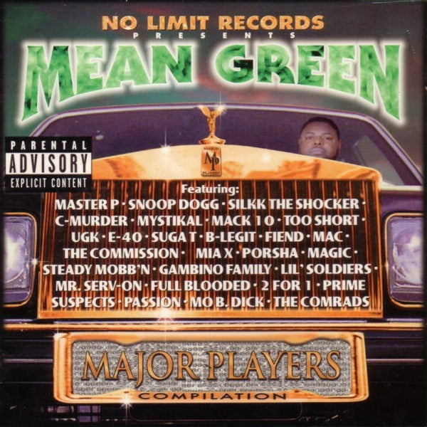 Mean Green : Major Players Compilation (CD, Album, Comp)