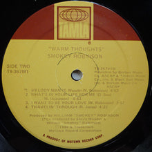 Load image into Gallery viewer, Smokey Robinson : Warm Thoughts (LP, Album)