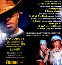 Load image into Gallery viewer, Royce Da 5&#39;9&quot; : The Rock City Mixtape (CD, Promo)
