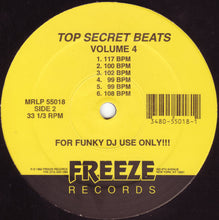 Load image into Gallery viewer, Trey Max : Top Secret Beats Volume IV (LP)