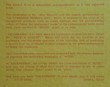Load image into Gallery viewer, Orquesta Novel* : Salsamania (LP, Album)
