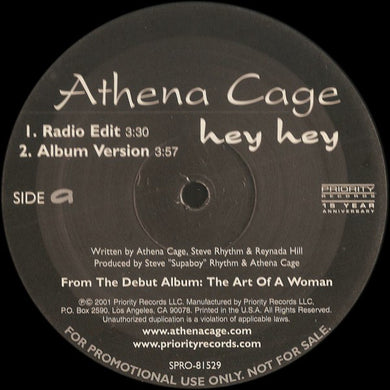 Athena Cage : Hey Hey (12
