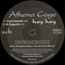 Load image into Gallery viewer, Athena Cage : Hey Hey (12&quot;, Promo)