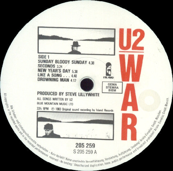 U2 - War (Vinyl)