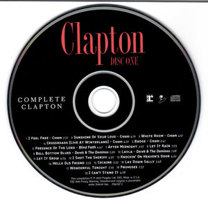 Eric Clapton : Complete Clapton (2xCD, Comp)