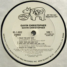 Load image into Gallery viewer, Gavin Christopher : Gavin Christopher (LP, Album, Promo)