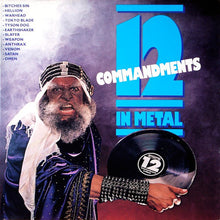 Load image into Gallery viewer, Various : 12 Commandments In Metal (LP, Comp)