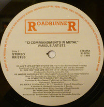 Load image into Gallery viewer, Various : 12 Commandments In Metal (LP, Comp)