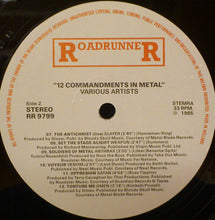 Load image into Gallery viewer, Various : 12 Commandments In Metal (LP, Comp)