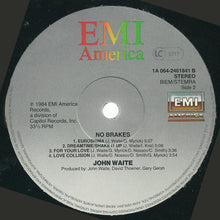 Load image into Gallery viewer, John Waite : No Brakes (LP, Album)