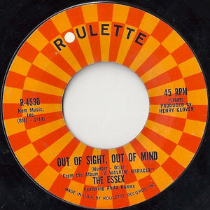 The Essex : Out Of Sight, Out Of Mind / She's Got Everything (7", Styrene)