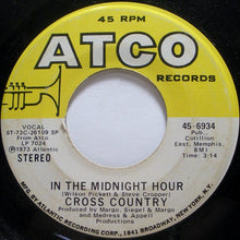Load image into Gallery viewer, Cross Country : In The Midnight Hour / A Smile Song (7&quot;, SP)