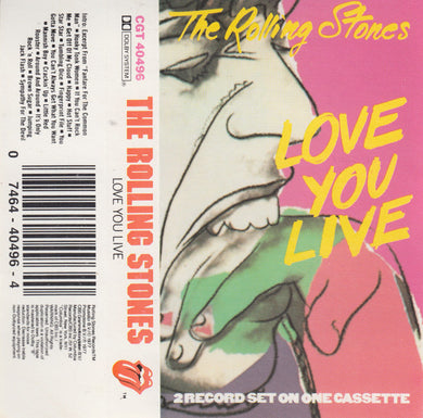 The Rolling Stones : Love You Live (Cass, Album, RE)