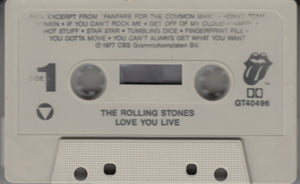The Rolling Stones : Love You Live (Cass, Album, RE)