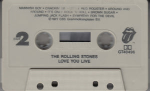 The Rolling Stones : Love You Live (Cass, Album, RE)