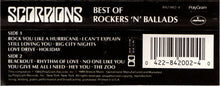 Load image into Gallery viewer, Scorpions : Best Of Rockers &#39;N&#39; Ballads (Cass, Comp)