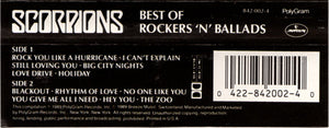 Scorpions : Best Of Rockers 'N' Ballads (Cass, Comp)