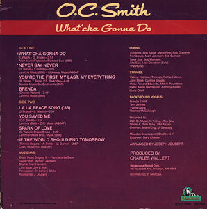 O.C. Smith* : What'cha Gonna Do (LP, Album)