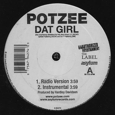 Potzee : Dat Girl (12