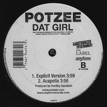 Load image into Gallery viewer, Potzee : Dat Girl (12&quot;)