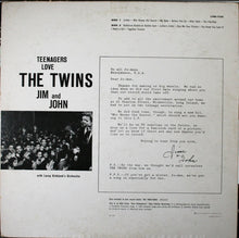 Load image into Gallery viewer, The Twins Jim And John : Teenagers Love The Twins (LP, Album)