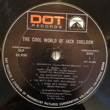 Load image into Gallery viewer, Jack Sheldon : The Cool World Of Jack Sheldon (LP, Album)
