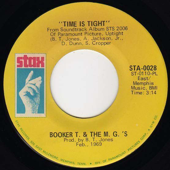 Booker T & The MG's : Time Is Tight (7