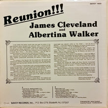 Load image into Gallery viewer, James Cleveland* And Albertina Walker : Reunion!!!! (LP, Album)