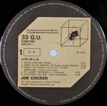 Load image into Gallery viewer, Joe Cocker : Live In L.A. (LP, Album)