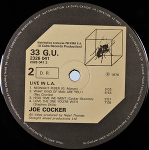 Joe Cocker : Live In L.A. (LP, Album)