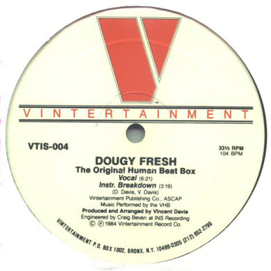 Dougy Fresh* : The Original Human Beat Box (12