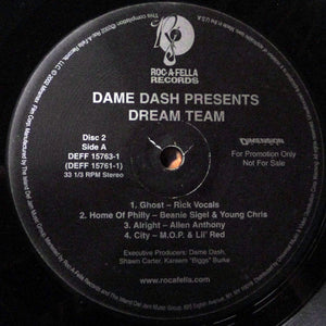 Various : Dame Dash Presents Dream Team (2xLP, Comp, Promo, Cle)