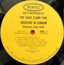 Load image into Gallery viewer, The Dave Clark Five : Weekend In London (LP)