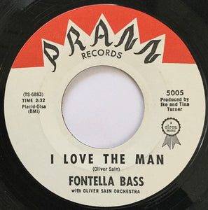 Fontella Bass With Oliver Sain's Orchestra : I Love The Man (7", Single)