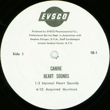 Load image into Gallery viewer, Stephen Ettinger, D.V.M. : Canine Heart Sounds (LP)