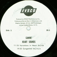 Load image into Gallery viewer, Stephen Ettinger, D.V.M. : Canine Heart Sounds (LP)