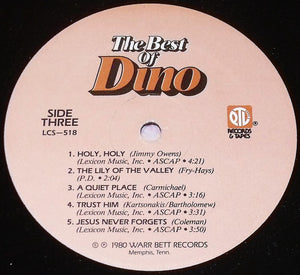 Dino*, Jim* & Tammy* : The Best Of Dino (2xLP, Album, Comp)